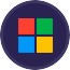 microsoft circle logo